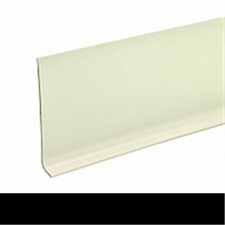 HOMEPAGE 75275 4 ft. x 4 x 0.08 in. Almond Vinyl Cove Wall Base HO655910